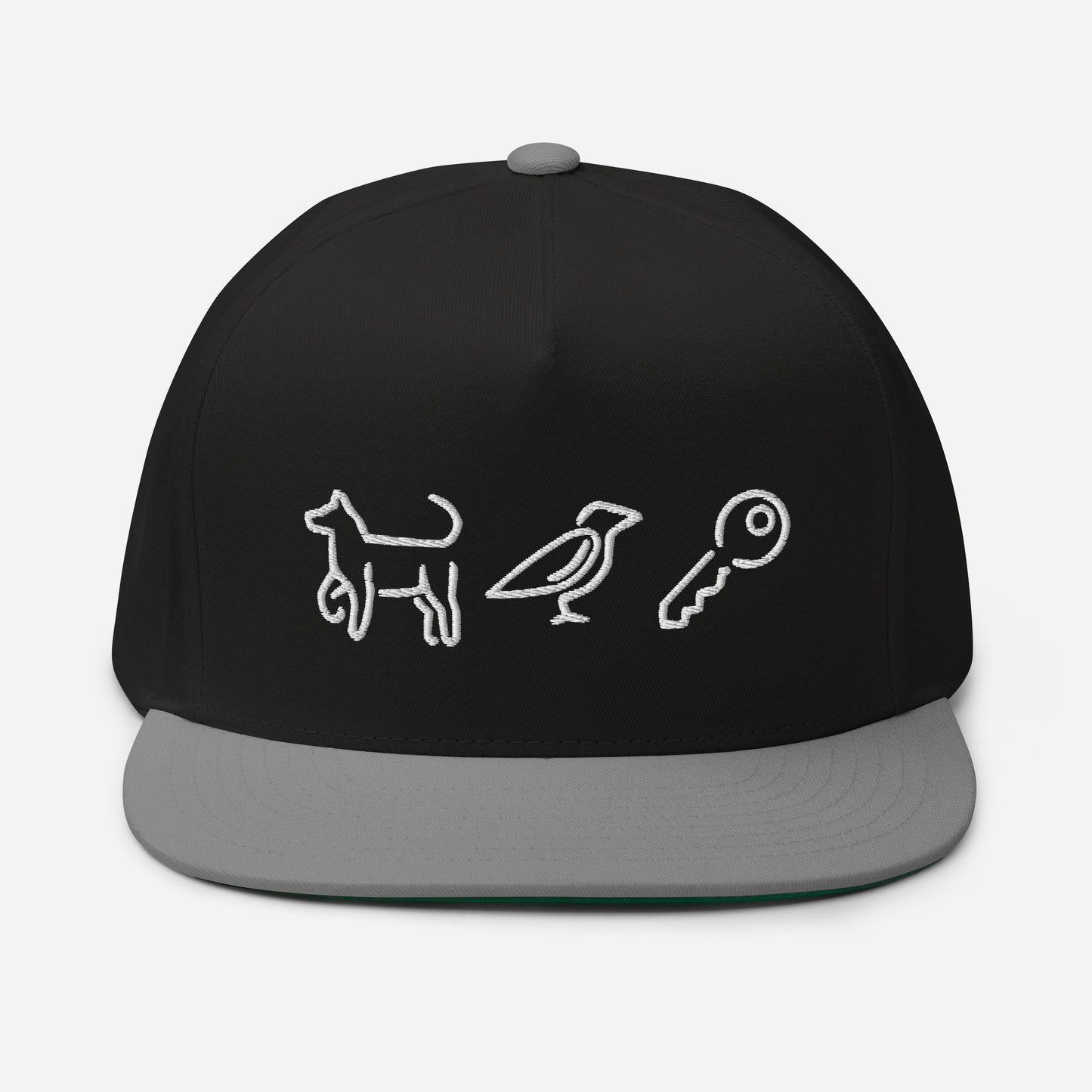 Dog Bird Key 개새키 Flat Bill Cap