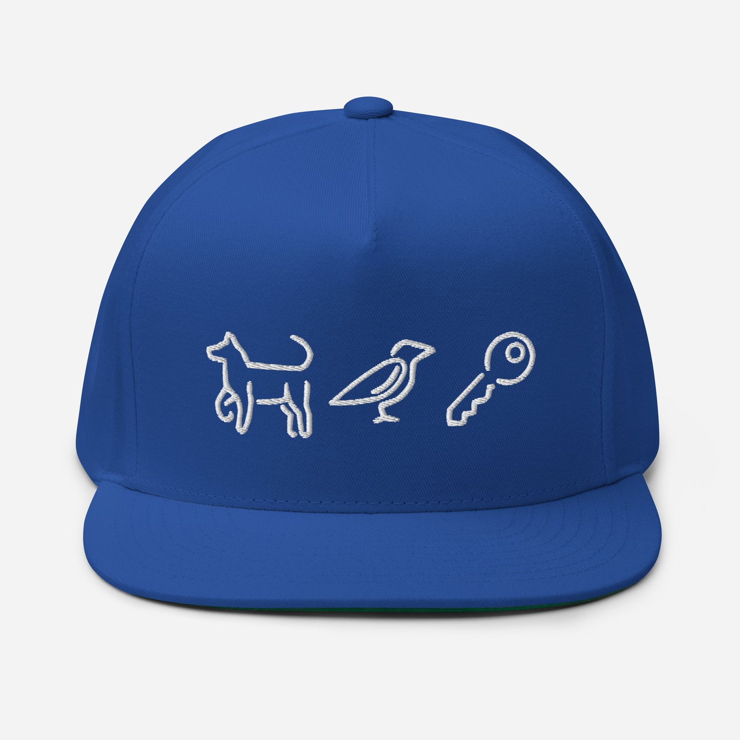 Dog Bird Key 개새키 Flat Bill Cap